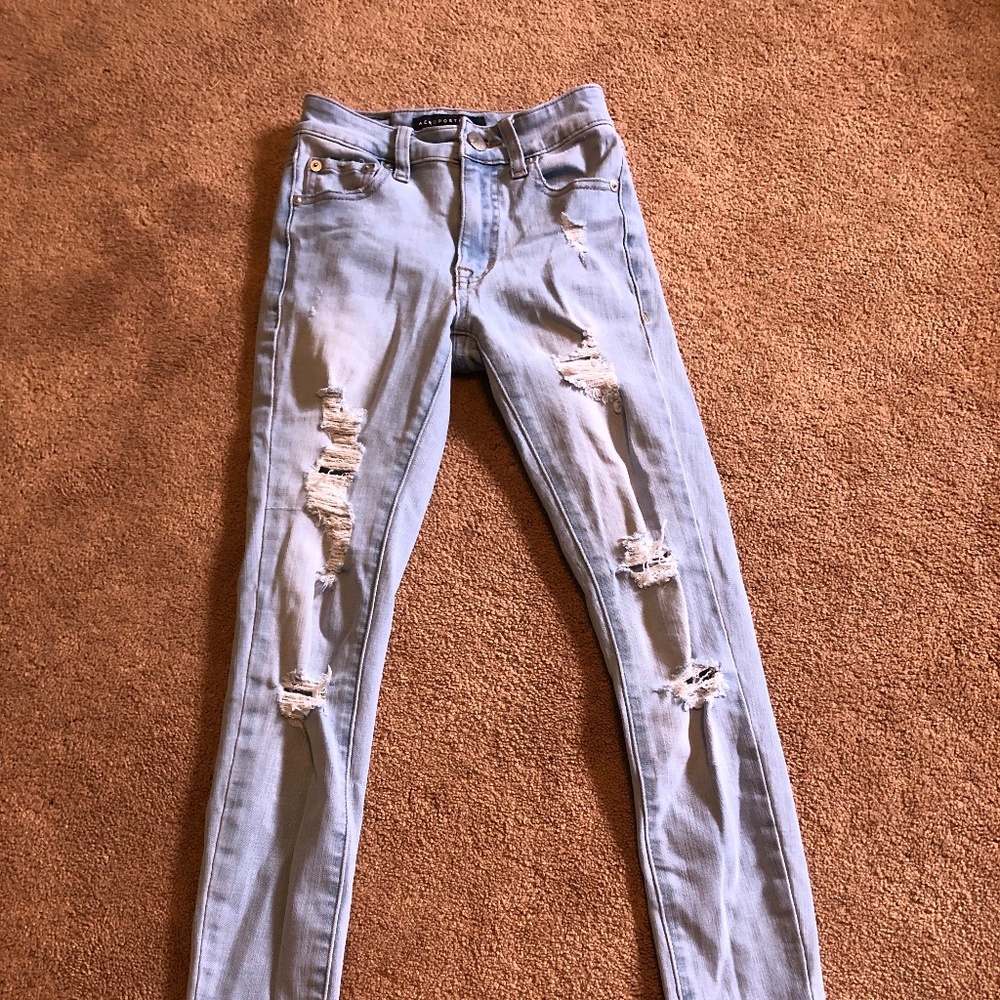 Aeropostale Skinny High Rise Jeans